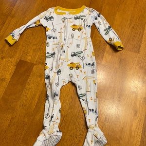 Carter’s footed construction pajamas